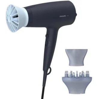 Uscător de păr Philips BHD360/20, 2100 W, ThermoProtect, ionizare, difuzor, Cool Shot