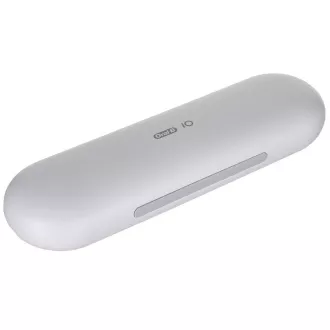 Periuță de dinți electrică Oral-B iO 10 Stardust White, magnetică, 7 moduri, afișaj, urmărire AI 3D a suprafeței dinților, albă