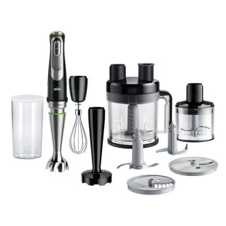 Mixer de mână Braun MultiQuick 9 MQ9187XLI, 1200 W, control continuu al vitezei, SplashControl