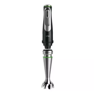Mixer de mână Braun MultiQuick 9 MQ9187XLI, 1200 W, control continuu al vitezei, SplashControl