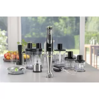 Mixer de mână Braun MultiQuick 9 MQ9187XLI, 1200 W, control continuu al vitezei, SplashControl
