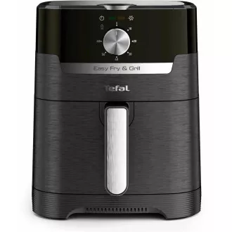 TEFAL EY501815 Prăjitor cu aer cald Easy Fry & Grill, pentru prăjire și grătar, 4, 2 l, 1550 W, control mecanic, negru TEFAL EY501815 Prăjitor cu aer cald Easy Fry & Grill, pentru prăjire și grătar, 4, 2 l, 1550 W, control mecanic, negru