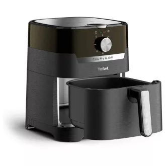 TEFAL EY501815 Prăjitor cu aer cald Easy Fry & Grill, pentru prăjire și grătar, 4, 2 l, 1550 W, control mecanic, negru TEFAL EY501815 Prăjitor cu aer cald Easy Fry & Grill, pentru prăjire și grătar, 4, 2 l, 1550 W, control mecanic, negru