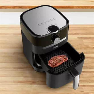 TEFAL EY501815 Prăjitor cu aer cald Easy Fry & Grill, pentru prăjire și grătar, 4, 2 l, 1550 W, control mecanic, negru TEFAL EY501815 Prăjitor cu aer cald Easy Fry & Grill, pentru prăjire și grătar, 4, 2 l, 1550 W, control mecanic, negru