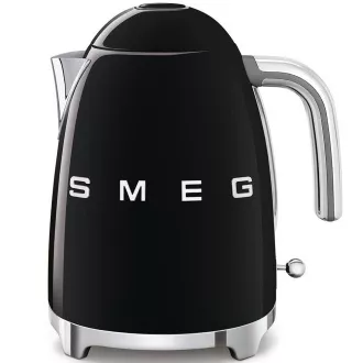 Ceainic electric Smeg KLF03BLEU, 1, 7 l, (7 cești), 2400 W, stil anii 1950, negru