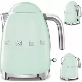 Fierbător electric Smeg KLF03PGEU, 1, 7 l (7 cești), 2400 W, stil anii 1950, verde pastelat