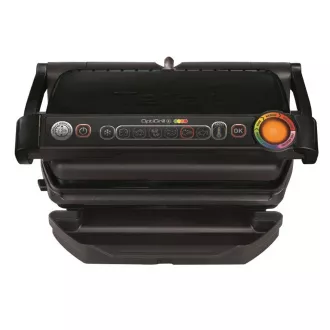Tefal Optigrill GC712834 grătar de contact, 2000 W, 6 programe, indicator de progres, tavă de picurare, negru Tefal Optigrill GC712834 grătar de contact, 2000 W, 6 programe, indicator de progres, tavă de picurare, negru
