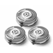 Capete de ras de schimb Philips SH50/50, durabilitate 9 milioane de păr ras, pachet de 3