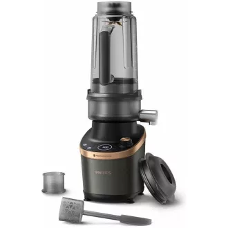 Mixer de masă Philips HR3770/00, 1500 W, 12 viteze, modul de preparare a sucurilor, negru