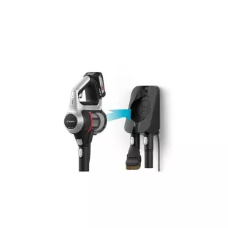 Aspirator cu băț Bosch Unlimited BCS612KA2, fără sac, cu filtru de casetă, cu acumulator, alb Aspirator cu băț Bosch Unlimited BCS612KA2, fără sac, cu filtru de casetă, cu acumulator, alb