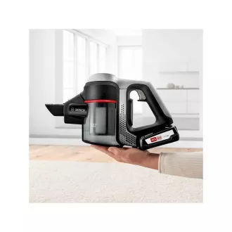 Aspirator cu băț Bosch Unlimited BCS612KA2, fără sac, cu filtru de casetă, cu acumulator, alb Aspirator cu băț Bosch Unlimited BCS612KA2, fără sac, cu filtru de casetă, cu acumulator, alb