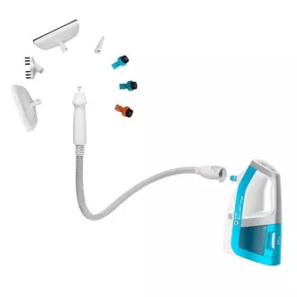 Rowenta RY854444WH Clean & Steam Multi Steam Cleaner, 1700 W, setare de abur, filtru de spumă, curățare și aspirare Rowenta RY854444WH Clean & Steam Multi Steam Cleaner, 1700 W, setare de abur, filtru de spumă, curățare și aspirare