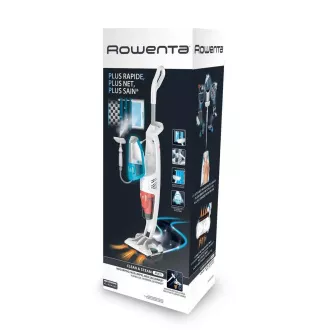 Rowenta RY854444WH Clean & Steam Multi Steam Cleaner, 1700 W, setare de abur, filtru de spumă, curățare și aspirare Rowenta RY854444WH Clean & Steam Multi Steam Cleaner, 1700 W, setare de abur, filtru de spumă, curățare și aspirare