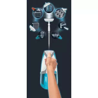 Rowenta RY854444WH Clean & Steam Multi Steam Cleaner, 1700 W, setare de abur, filtru de spumă, curățare și aspirare Rowenta RY854444WH Clean & Steam Multi Steam Cleaner, 1700 W, setare de abur, filtru de spumă, curățare și aspirare