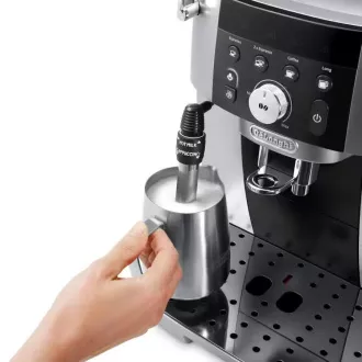 Aparat automat de cafea DeLonghi Magnifica S Smart ECAM 250.23.SB, 1450 W, 15 bar, rasnita incorporata, argintiu Aparat automat de cafea DeLonghi Magnifica S Smart ECAM 250.23.SB, 1450 W, 15 bar, rasnita incorporata, argintiu