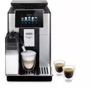 Aparat automat de cafea DeLonghi PrimaDonna Soul ECAM 610.55.SB, 1450 W, 19 bar, rasnita incorporata, inteligent, sistem lapte