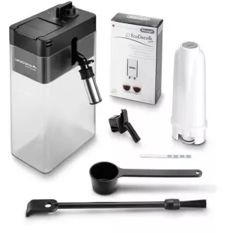 Aparat automat de cafea DeLonghi PrimaDonna Soul ECAM 610.55.SB, 1450 W, 19 bar, rasnita incorporata, inteligent, sistem lapte