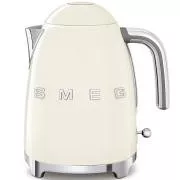 Fierbător electric Smeg KLF03CREU, 1, 7 l, (7 cești), 2400 W, stil anii 1950, crem
