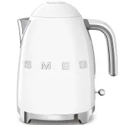 Smeg KLF03WHEU, ceainic electric, 1, 7 l, (7 căni), 2400 W, stil anii 1950, alb