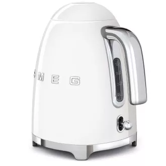 Smeg KLF03WHEU, ceainic electric, 1, 7 l, (7 căni), 2400 W, stil anii 1950, alb