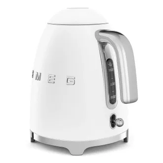 Smeg KLF03WHMEU, ceainic electric, 1, 7 l, (7 căni), 2400 W, stil anii 1950, alb mat Smeg KLF03WHMEU, ceainic electric, 1, 7 l, (7 căni), 2400 W, stil anii 1950, alb mat
