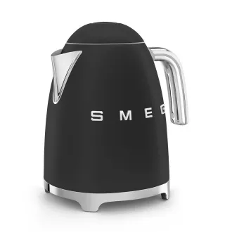 Smeg KLF03BLMEU, ceainic electric, 1, 7 l, (7 căni), 2400 W, stil anii 1950, negru mat