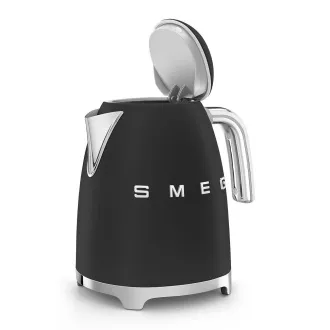 Smeg KLF03BLMEU, ceainic electric, 1, 7 l, (7 căni), 2400 W, stil anii 1950, negru mat