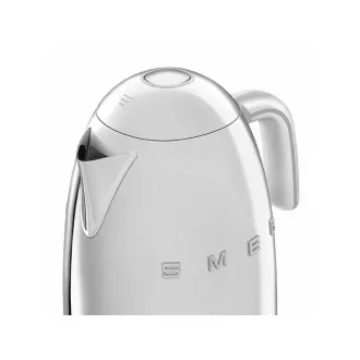 Fierbător electric Smeg KLF04SSEU, 1, 7 l (7 cești), 2400 W, stil anii '50, control al temperaturii, 7 programe, cromat Fierbător electric Smeg KLF04SSEU, 1, 7 l (7 cești), 2400 W, stil anii '50, control al temperaturii, 7 programe, cromat
