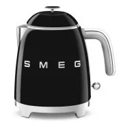Mini-ceainic Smeg KLF05BLEU, 0, 8 l / 3 căni, 1400 W, stil anii '50, negru