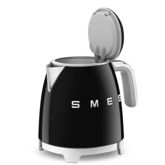 Mini-ceainic Smeg KLF05BLEU, 0, 8 l / 3 căni, 1400 W, stil anii '50, negru