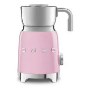 Smeg MFF11PKEU, spumă de lapte, 500 W, 600 ml / 2.5 cești, ciocolată caldă / lapte, spumă ușoară, roz