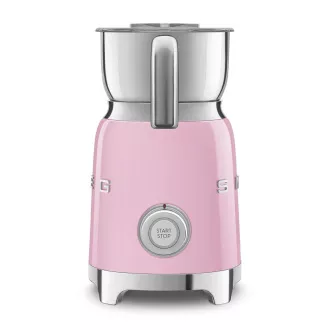 Smeg MFF11PKEU, spumă de lapte, 500 W, 600 ml / 2.5 cești, ciocolată caldă / lapte, spumă ușoară, roz