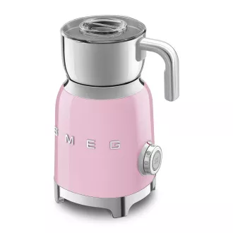 Smeg MFF11PKEU, spumă de lapte, 500 W, 600 ml / 2.5 cești, ciocolată caldă / lapte, spumă ușoară, roz