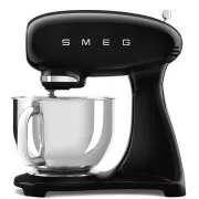 Robot de bucătărie Smeg SMF03BLEU, 800 W, 4, 8 l, bol din oțel inoxidabil, 10 programe, negru complet colorat