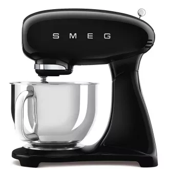 Robot de bucătărie Smeg SMF03BLEU, 800 W, 4, 8 l, bol din oțel inoxidabil, 10 programe, negru complet colorat