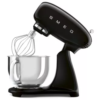 Robot de bucătărie Smeg SMF03BLEU, 800 W, 4, 8 l, bol din oțel inoxidabil, 10 programe, negru complet colorat