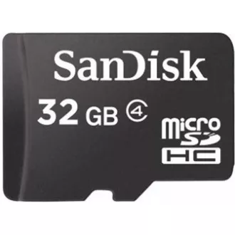 Card SanDisk MicroSDHC de 32 GB (clasa 4)