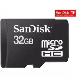 Card SanDisk MicroSDHC de 32 GB (clasa 4)