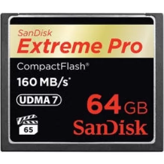 SanDisk Compact Flash 64GB Extreme Pro (160MB/s) VPG 65, UDMA 7