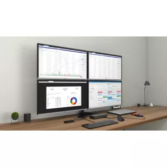Stație de andocare iTec USB-C Quattro Display cu putere de livrare 85 W Stație de andocare iTec USB-C Quattro Display cu putere de livrare 85 W