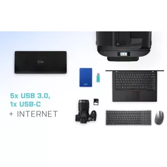 Stație de andocare iTec USB-C Quattro Display cu putere de livrare 85 W Stație de andocare iTec USB-C Quattro Display cu putere de livrare 85 W