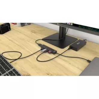 iTec USB-C Travel Easy Dock 4K HDMI + putere 60 W