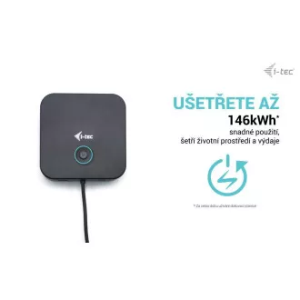 i-tec USB-C HDMI + Dual DP Docking Station + Power Delivery 100 W