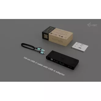i-tec Universal Dual Display 4K Docking Station, putere de livrare 85W