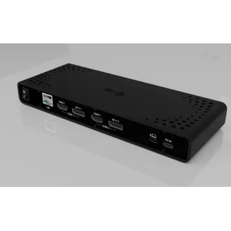 Stație de andocare universală cu afișaj dublu 4K i-tec, livrare de energie 85 W + încărcător i-tec USB-C 100 W