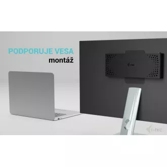 Stație de andocare universală cu afișaj dublu 4K i-tec, livrare de energie 85 W + încărcător i-tec USB-C 100 W