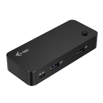 Hub KVM universal i-tec 2 porturi USB-C + 2 porturi USB-A 3.0