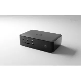 Stație de andocare pentru ecran i-tec Thunderbolt 5 Quattro, alimentare 140W