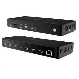 Stație de andocare pentru afișaje i-tec Thunderbolt4 3x, alimentare 96W Stație de andocare pentru afișaje i-tec Thunderbolt4 3x, alimentare 96W