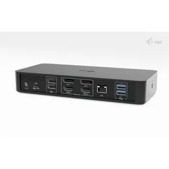 Stație de andocare universală inteligentă i-tec pentru afișaj dual, alimentare 100W